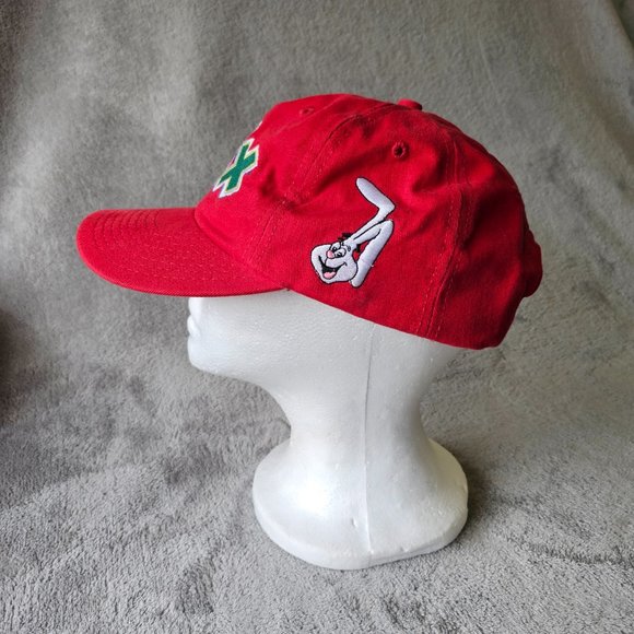 Vintage Trix snap back ball cap red embordered Silly Rabbit Made in USA - Picture 2 of 12